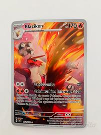 Blaziken 197/187  rare full art near mint