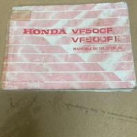 Libretto Manuale di Istruzioni per Honda VF 500 F