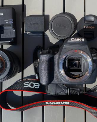 Canon EOS 1200D + Obiettivo 18-55mm Kit completo 