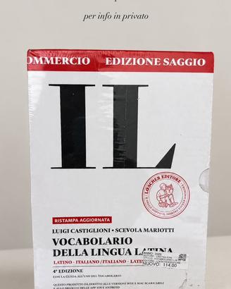 Liceo classico, DIZIONARIO DI LATINO