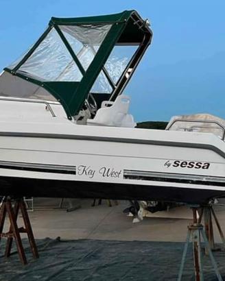 Barca SESSA KEY WEST + Carrello ELLEBI 1500kg