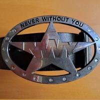 cintura in pelle ragazza Never Without You