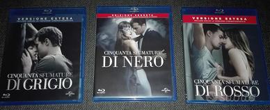 CINQUANTA SFUMATURE (trilogia completa in Blu Ray)