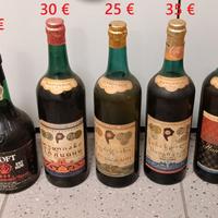 Lotto 7 Bottiglie Rare da Collezione