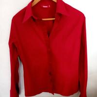 CAMICIA DA DONNA ROSSA - MARCA GENNY