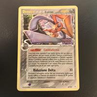 Deoxys Delta sepcies 4/110 EX Stamped