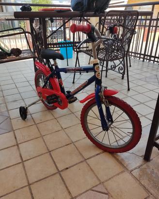 bicicletta per bambini 14/16  pollici 3 - 6 anni 