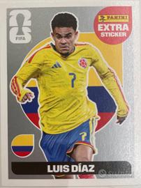 Luis Díaz Extra Sticker SILVER Panini (Trattable)