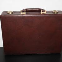 Valigetta 24 ore rigida pelle Marocco 1980 Vi