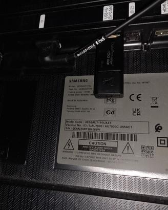 Smart TV Samsung 55'' Crystal UHD