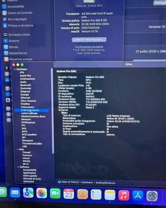 Scheda madre imac 2017 funzionante come da foto