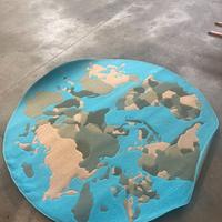Tappeto rotondo mondo 165cm