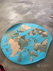 Tappeto rotondo mondo 165cm