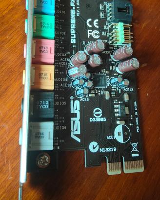 Scheda audio ASUS SUPREME - FX REV.1.04G