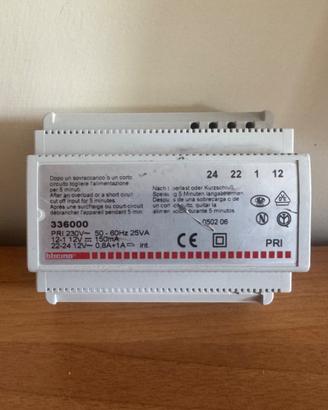 BTicino 336000 alimentatore citofonico testato fun