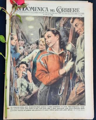 La Domenica del Corriere 27 gennaio 1952 Garibaldi