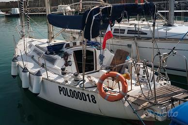 Barca a vela Show 34 Barberis, motore rifatto