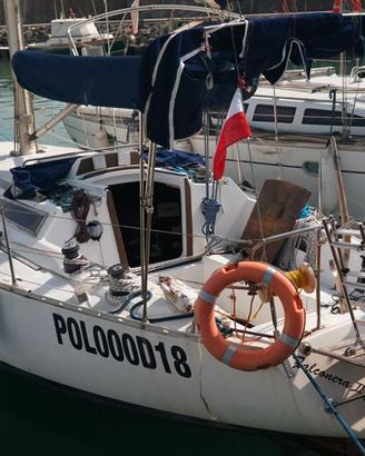 Barca a vela Show 34 Barberis, motore rifatto