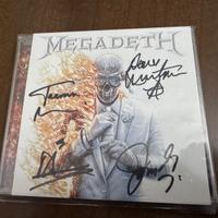 Ultimo album Megadeth Autografato sigillato