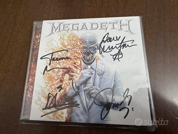 Ultimo album Megadeth Autografato sigillato
