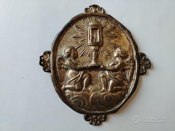 Medaglione religioso devozionale Confraternita 180