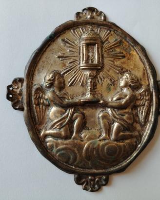 Medaglione religioso devozionale Confraternita 180