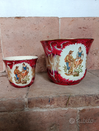 Coppia di vasi vintage