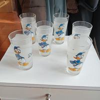 Bicchieri vintage Paperino