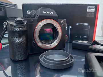 Sony A7ii + Obiettivo Sony 27-70mm + 4 batterie