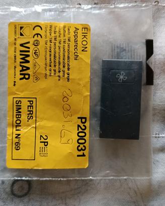 VIMAR SERIE EIKON - TASTO 1M PERSONALIZZABILE
