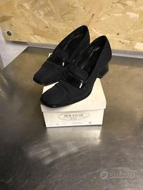 Scarpe donna tacco basso nere n.36
