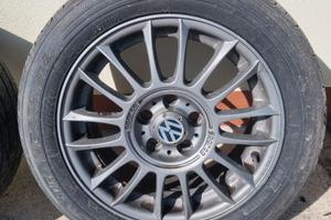 Cerchi SPARCO (by OZ) 15" 5x100 + Gomme 195/55 R15