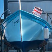 Gozzo con motore entrobordo da 12 cv 5,30 m