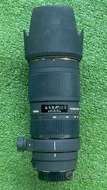 Sigma 70-200mm f2.8  EX HSM x Canon