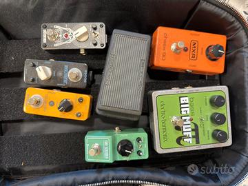 Pedaltrain Mini + 7 pedali Cry Baby Mini. TS Mini