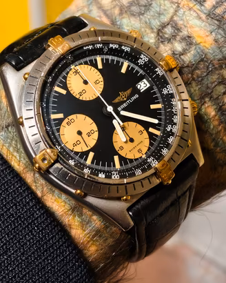 breitling chronomat prima serie 1987 completo perf