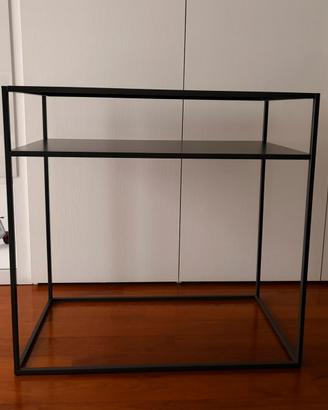 Consolle in acciaio antracite Tomasucci