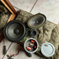 Impianto stereo VINTAGE Peerless 3way