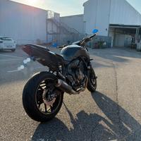 Yamaha MT 07  versione depotenziata 