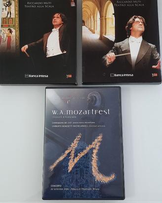 DVD Concerti Riccardo Muti, Mozart e LP Toscanini
