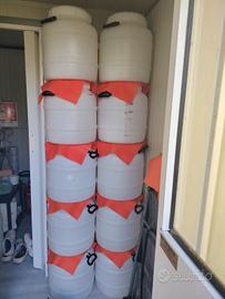 Bidoni plastica alimentare 30 litri