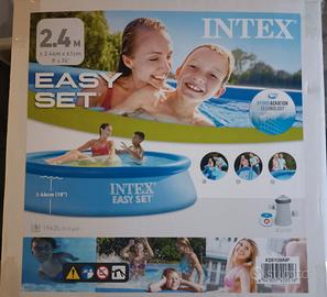 piscina intex "easy set" 2.4 m