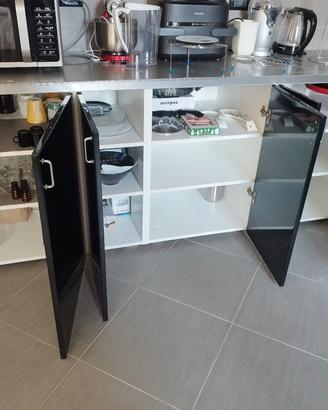 mobile cucina  metod Ikea senza sportelli 