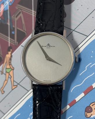 Baume & Mercier vintage calatrava  acciaio  manual