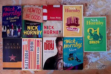 Lotto libri in lingua originale di Nick Hornby
