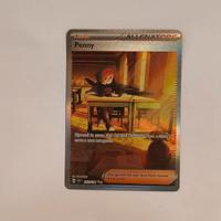 carta pokemon penny full art fuoriserie 