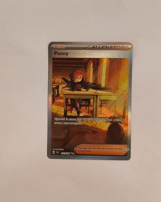 carta pokemon penny full art fuoriserie 