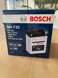 BATTERIA BOSCH M4 F25 12V 9AH YB9-B VESPA PX BEVER