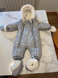 Tuta neve invernale bimba/o 3/ 6 medi