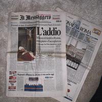 Giornale Morte Papa Giovanni Paolo II